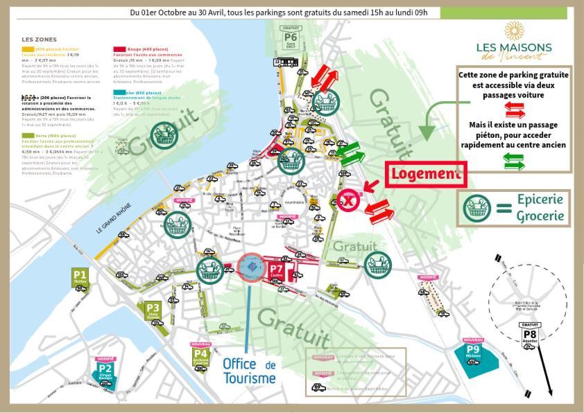 Appart 120 m2 entre gare, arènes, tour Luma clim Arles Esterno foto